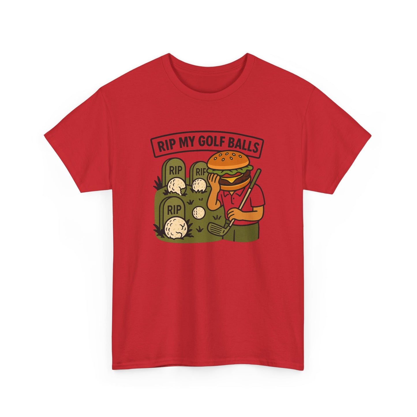 "Rip My Golf Balls" Burger Boy Shirt