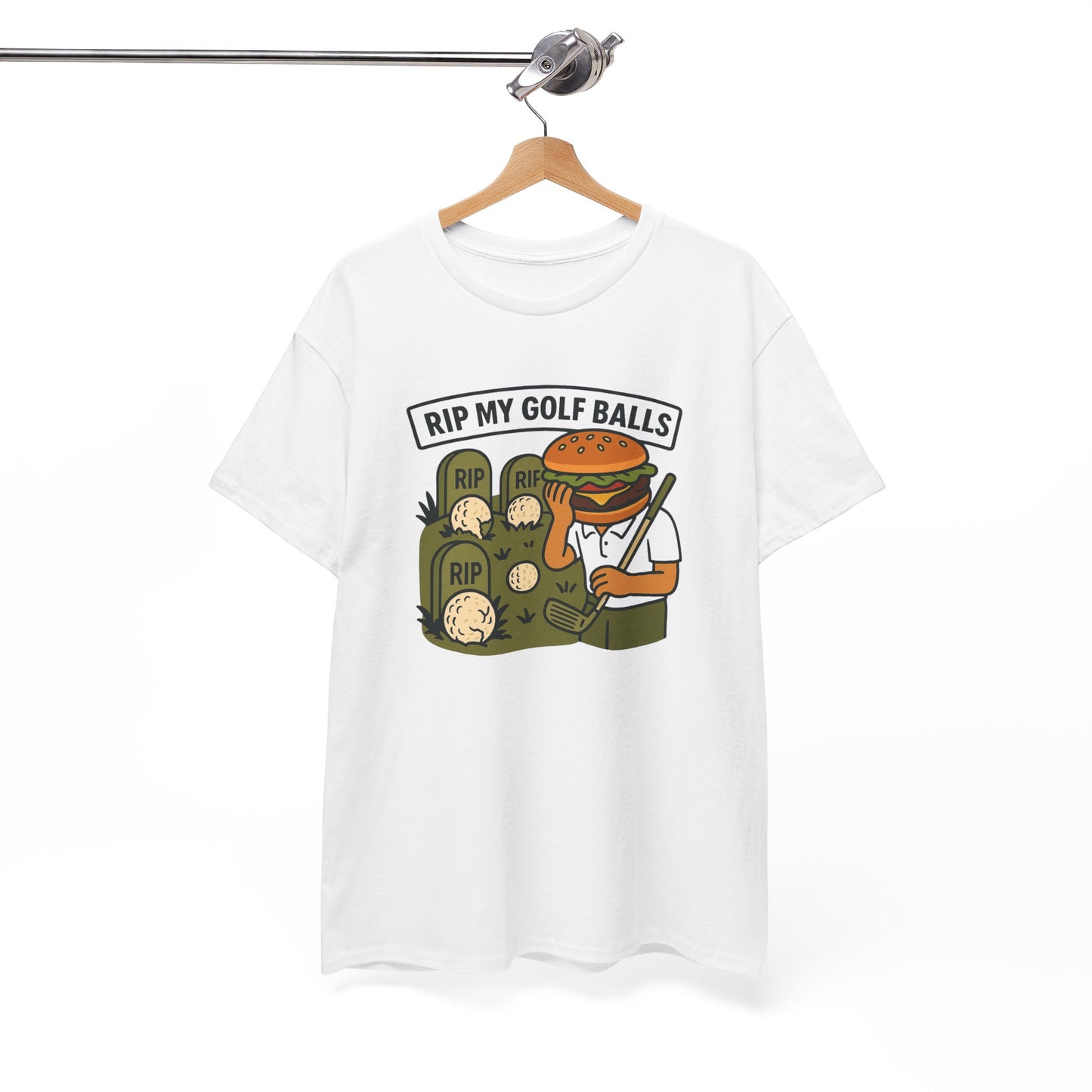 "Rip My Golf Balls" Burger Boy Shirt